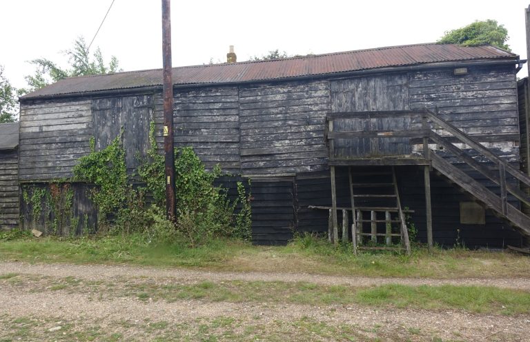 Timber Structure which was used for sail making off Coast Road, West Mersea, Essex Historic Building Recording